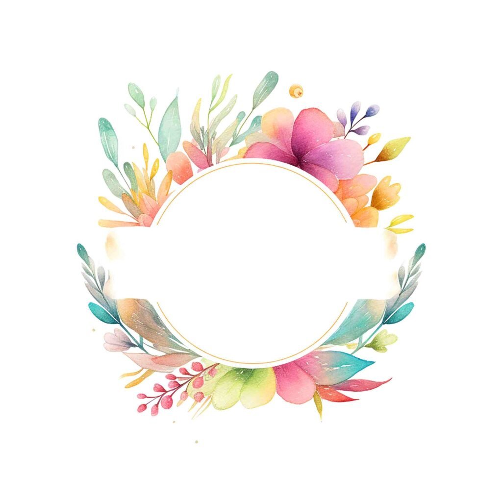 wedding floral png title ring png
