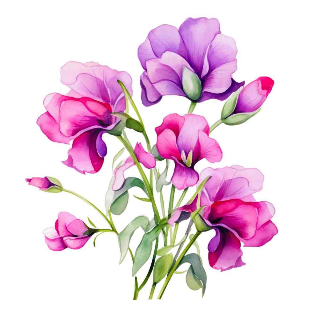 Pink Flowers png Watercolour  Flowers  flowers