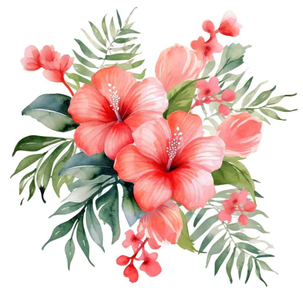 pink flowers growing high quality PNG