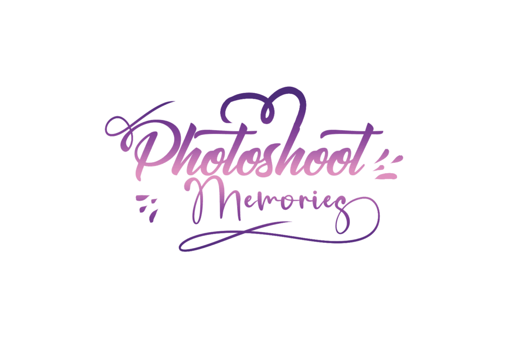 PhotoShoot memories Typography PNG