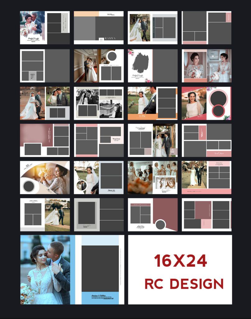 16×24 Book Type Album New Design Volume – 64