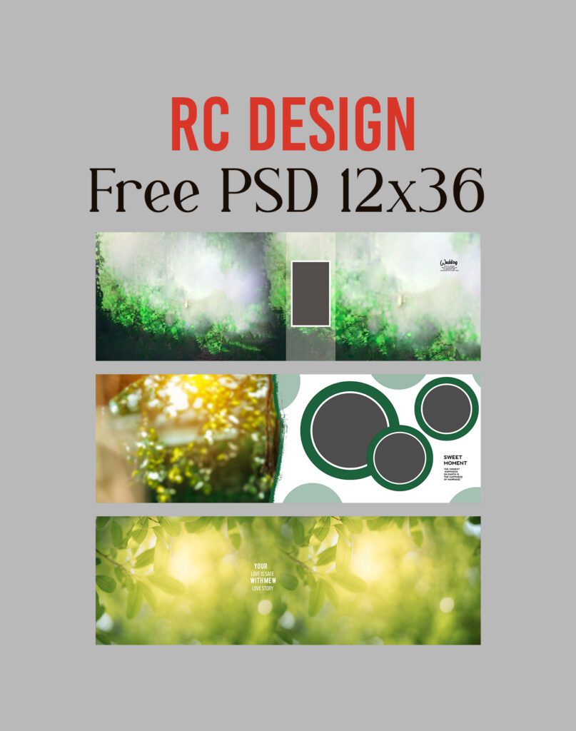 Album PSD 12×36 New  Design Free Download