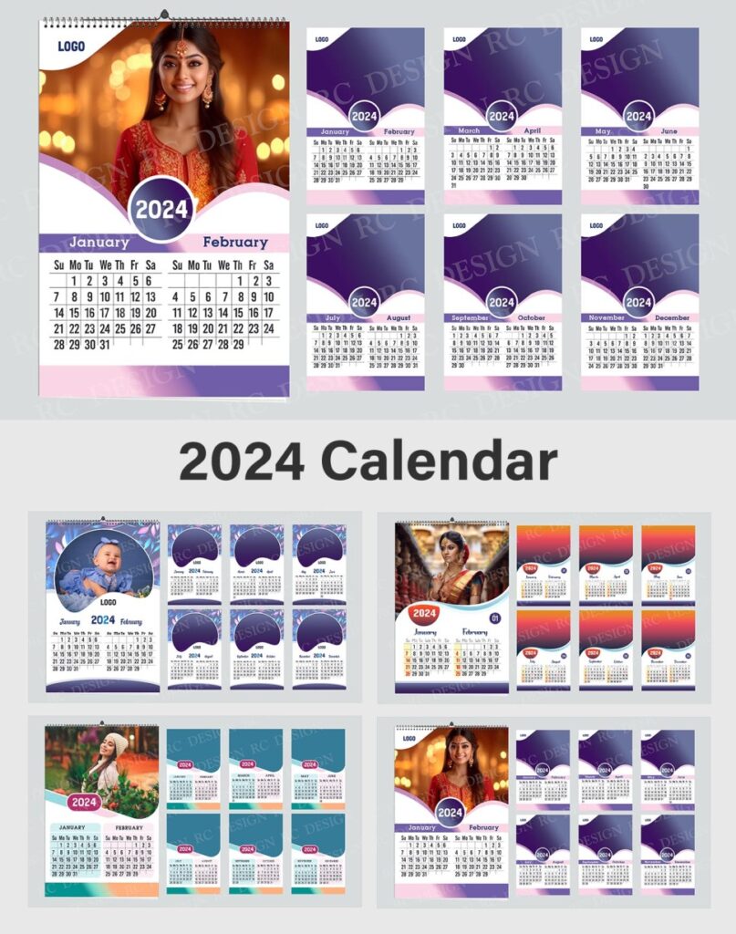 2024 Calendar New Design 4 Models