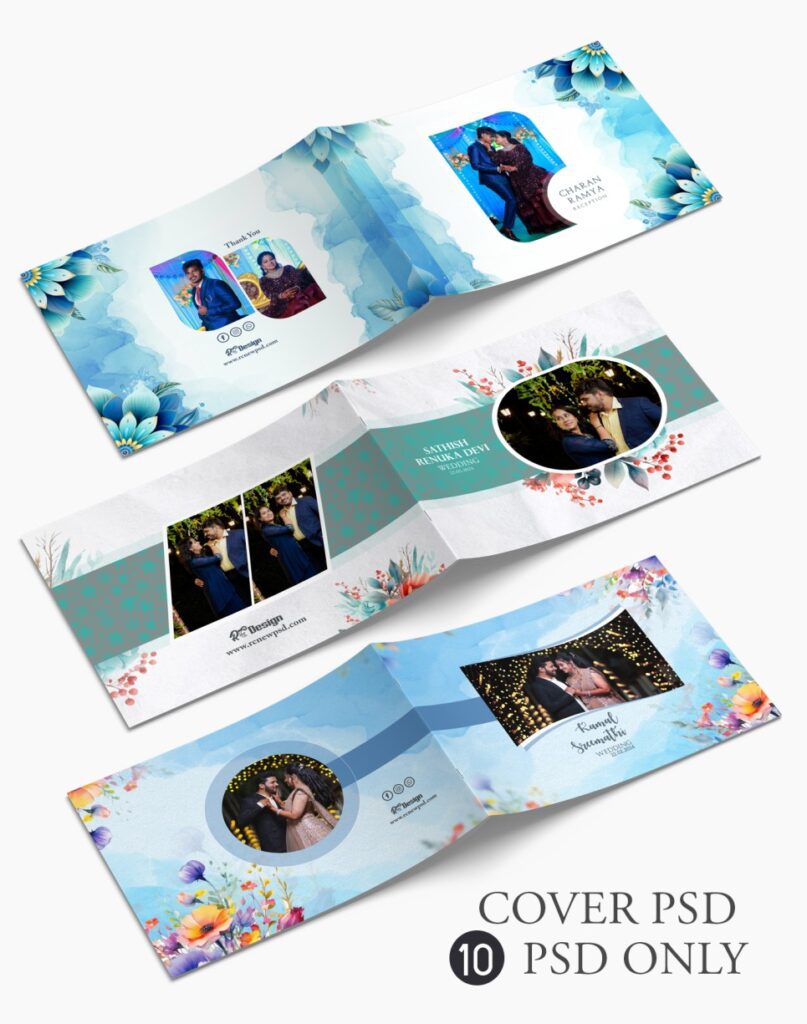 Album Cover Page 14×40 / 10 PSD Volume – 130