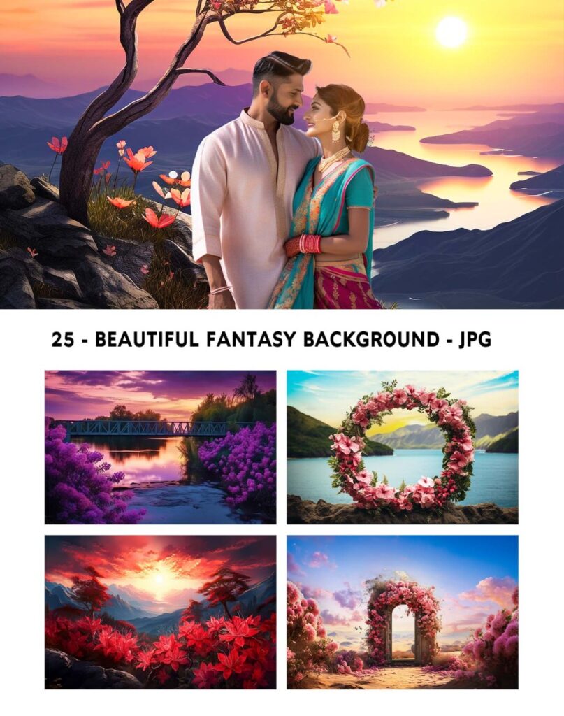 25 – Beautiful fantasy background – JPG