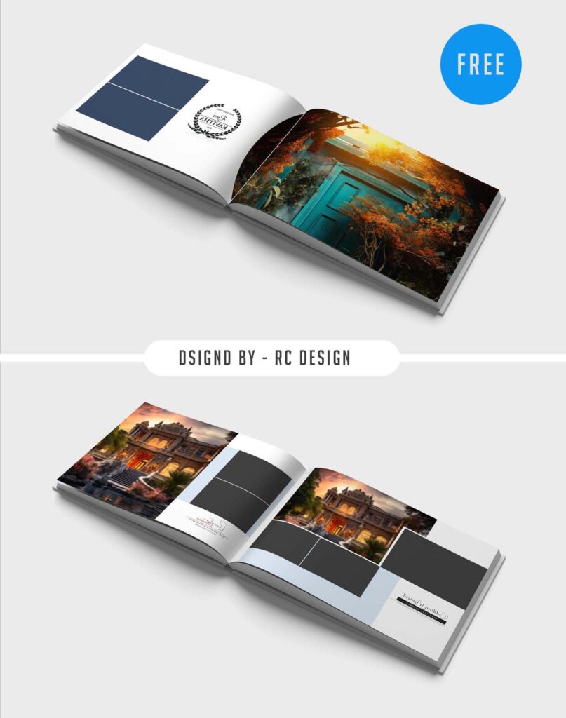 12X36 Album Design for Free Download- RC018-4