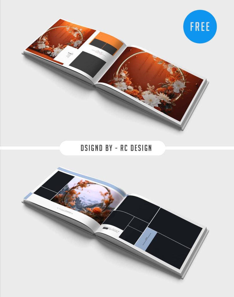 12X36  Album Design for Free Download- RC018-1