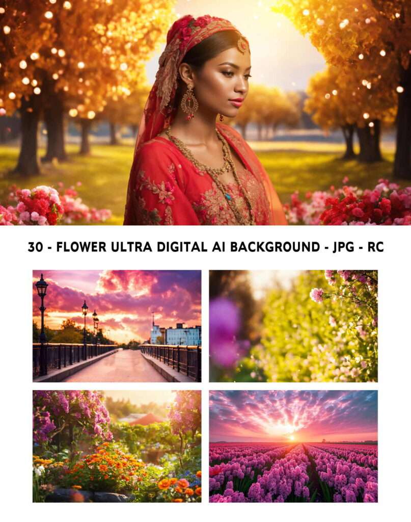 30 – Flower ultra digital ai background – JPG – RC02