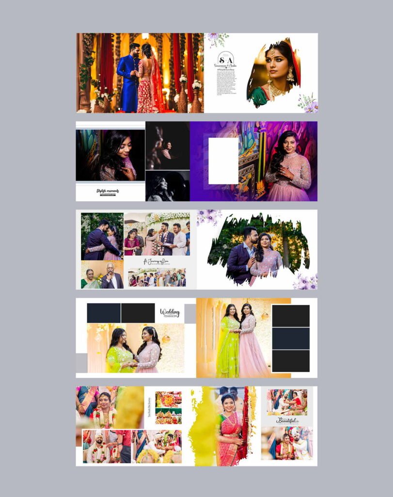 12×36-Wedding-Album Creative Sheets-New Templates- Rc176