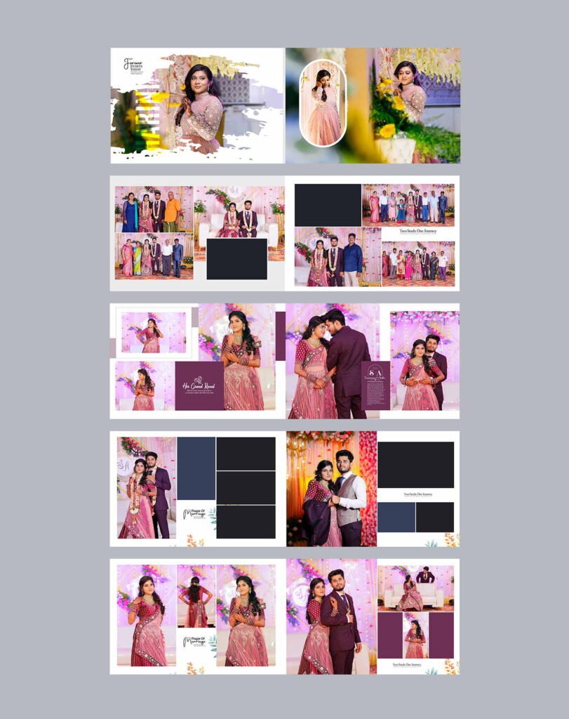 12×36-Wedding-Album Creative Sheets-New Templates- Rc178