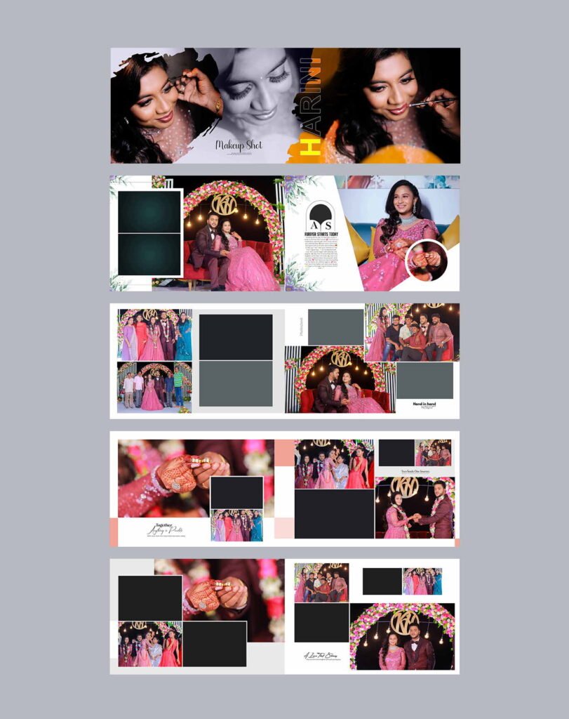 12×36-Wedding-Album Creative Sheets-New Templates- Rc183