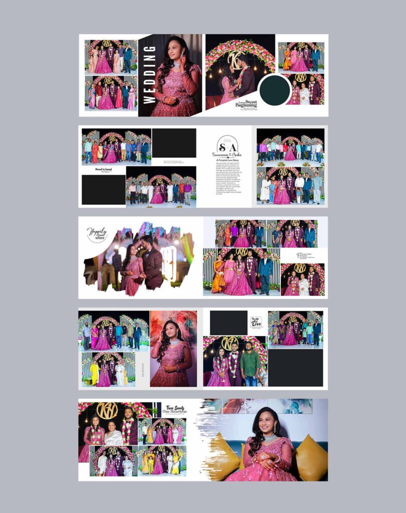 12×36-Wedding-Album Creative Sheets-New Templates- Rc184