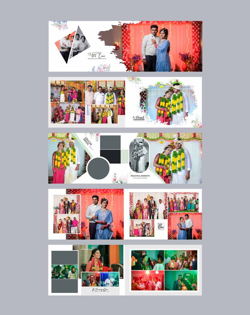 12×36-Wedding-Album Creative Sheets-New Templates- Rc190