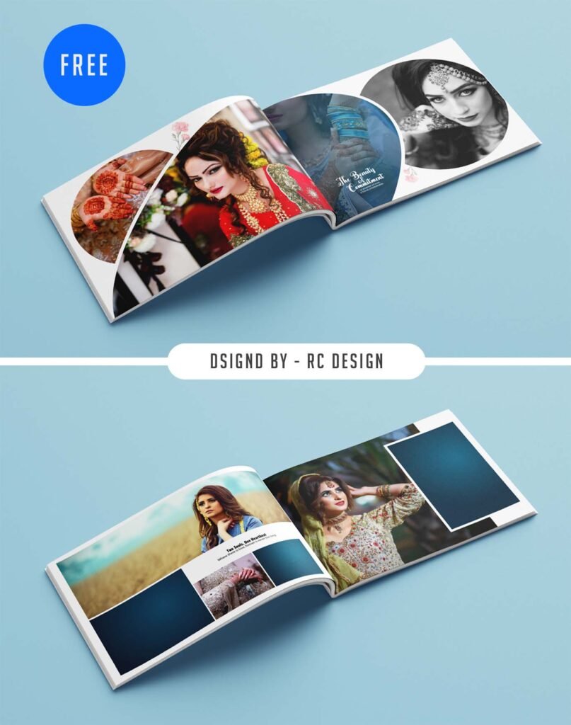 Modern Love – Minimalist Wedding Album PSDs-Vol-05