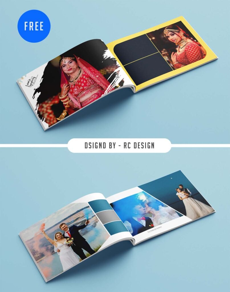 Royal Wedding Album Templates – Free PSD Collection-Vol-04