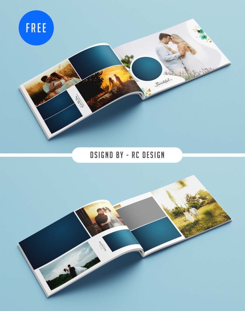 Traditional Meets Trendy – Fusion Wedding Album Templates-Vol-08