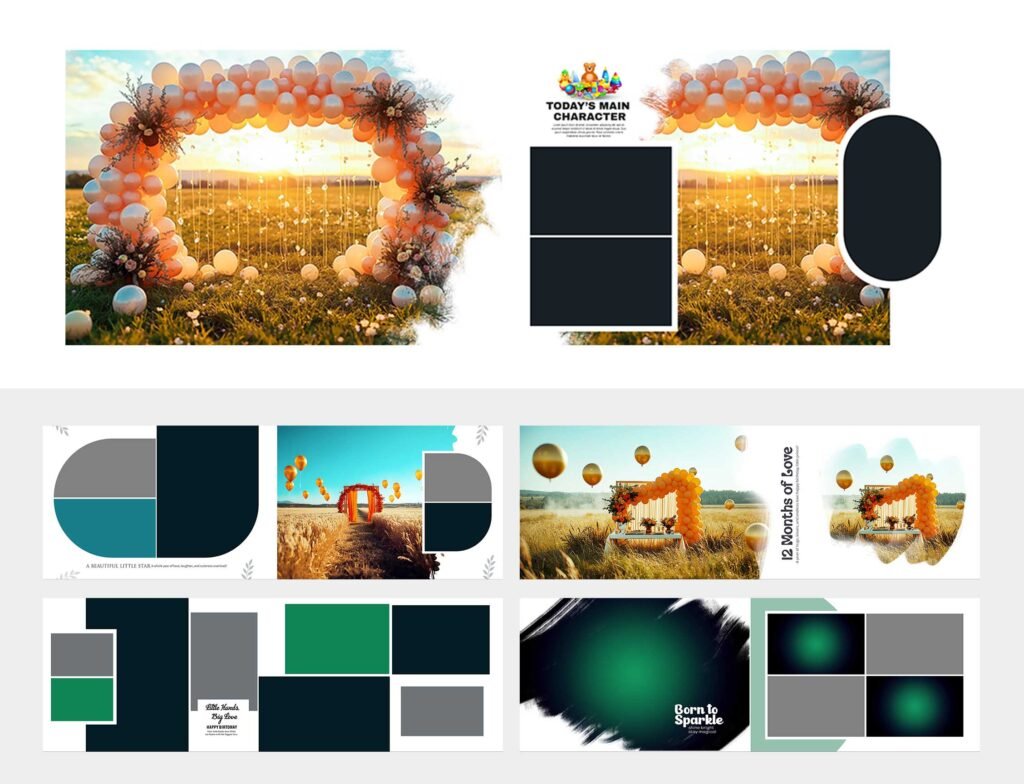 Premium 12×36 Birthday PSD Bundle 12×36